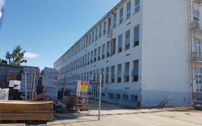 Laborgebäude im Areal DUSLO Šaľa