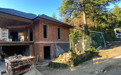 Renovierung eines älteren Wochenendhauses im Erholungsgebiet Mátrafüred